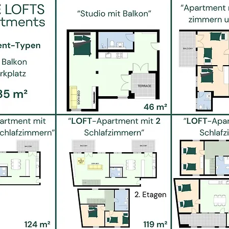 Apartman 139 Qm - Exklusiv Auf 2 Etagen - Werse Loft By Youpartments *