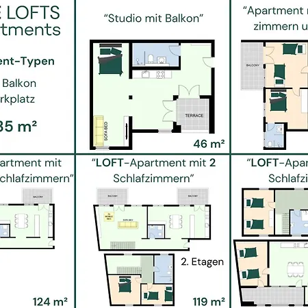 Apartment 139 Qm - Exklusiv Auf 2 Etagen - Werse Loft By Youpartments *